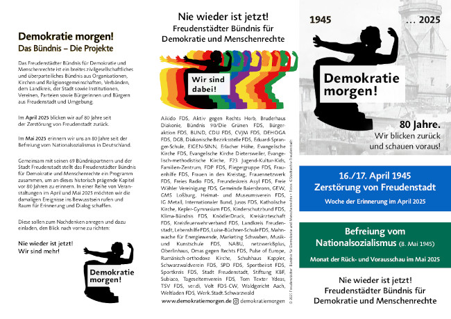 80 Jahre Zerstörung Freudenstadt